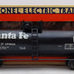 Lionel 6-17900 O Gauge Santa Fe Unibody Single Dome Tank Car #17900 EX/Box