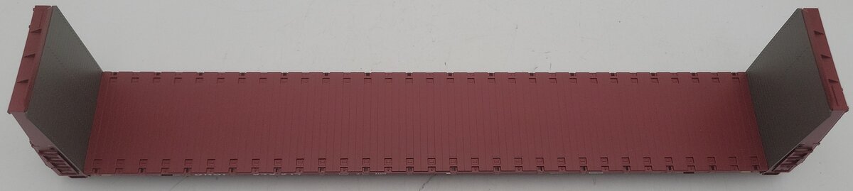 Atlas 2001751-3 O Scale BNSF 62` Bulkhead Flat Car #546014 (2-Rail) LN/Box