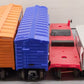 Lionel & Williams O Assorted Freight Cars 6-7605, 3400, 6-19149, 6-19915 [4] VG/Box