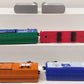 Lionel & Williams O Assorted Freight Cars 6-7605, 3400, 6-19149, 6-19915 [4] VG/Box