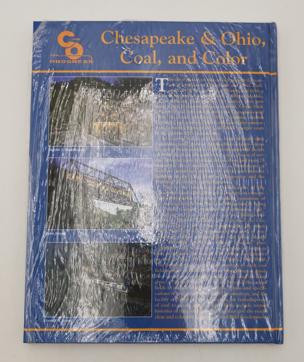Chesapeake & Ohio, Coal, And Color  Hardcover Book By Gene Huddleston MT