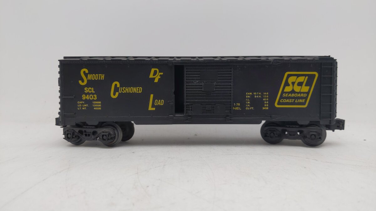 Lionel 6-9403 O Gauge Seaboard Coast Line Boxcar EX