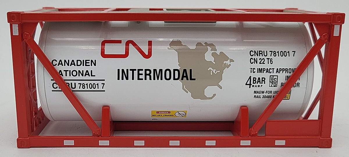 MDK, Inc. K-7810017 Canadian National ISO Tank LN