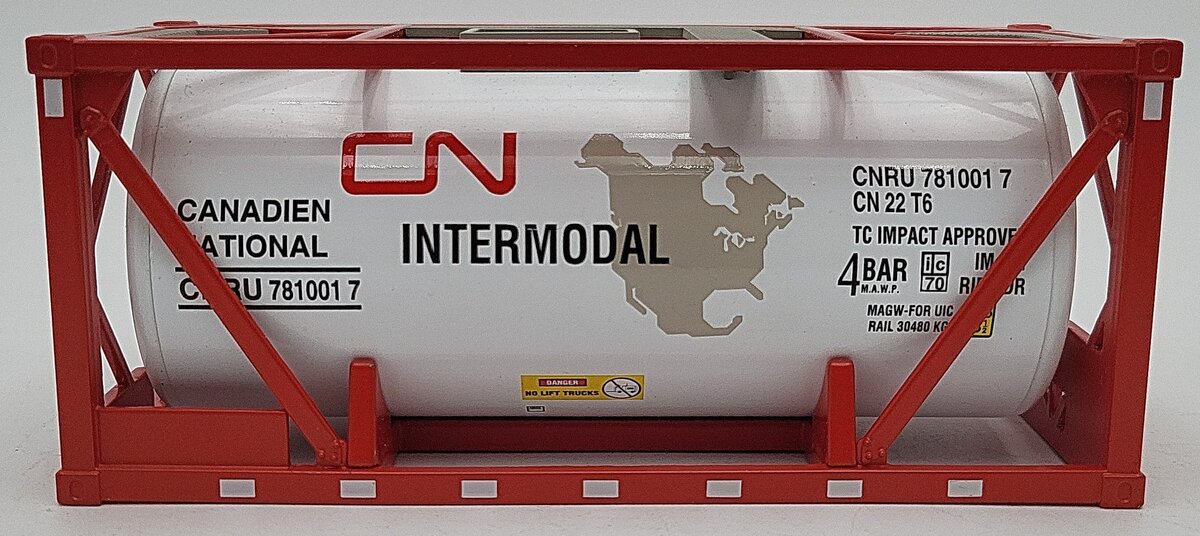MDK, Inc. K-7810017 Canadian National ISO Tank LN