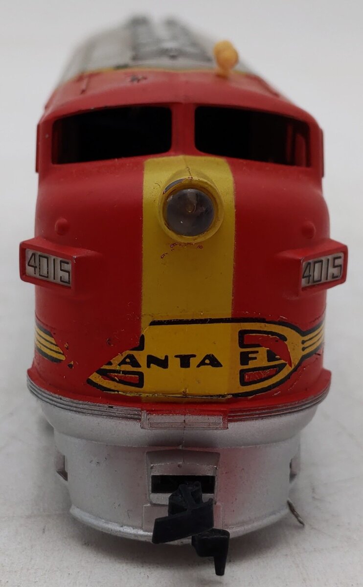Tyco F7A Santa Fe Powered A Diesel Locomotive #4015 VG