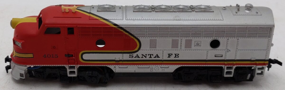 Tyco F7A Santa Fe Powered A Diesel Locomotive #4015 VG
