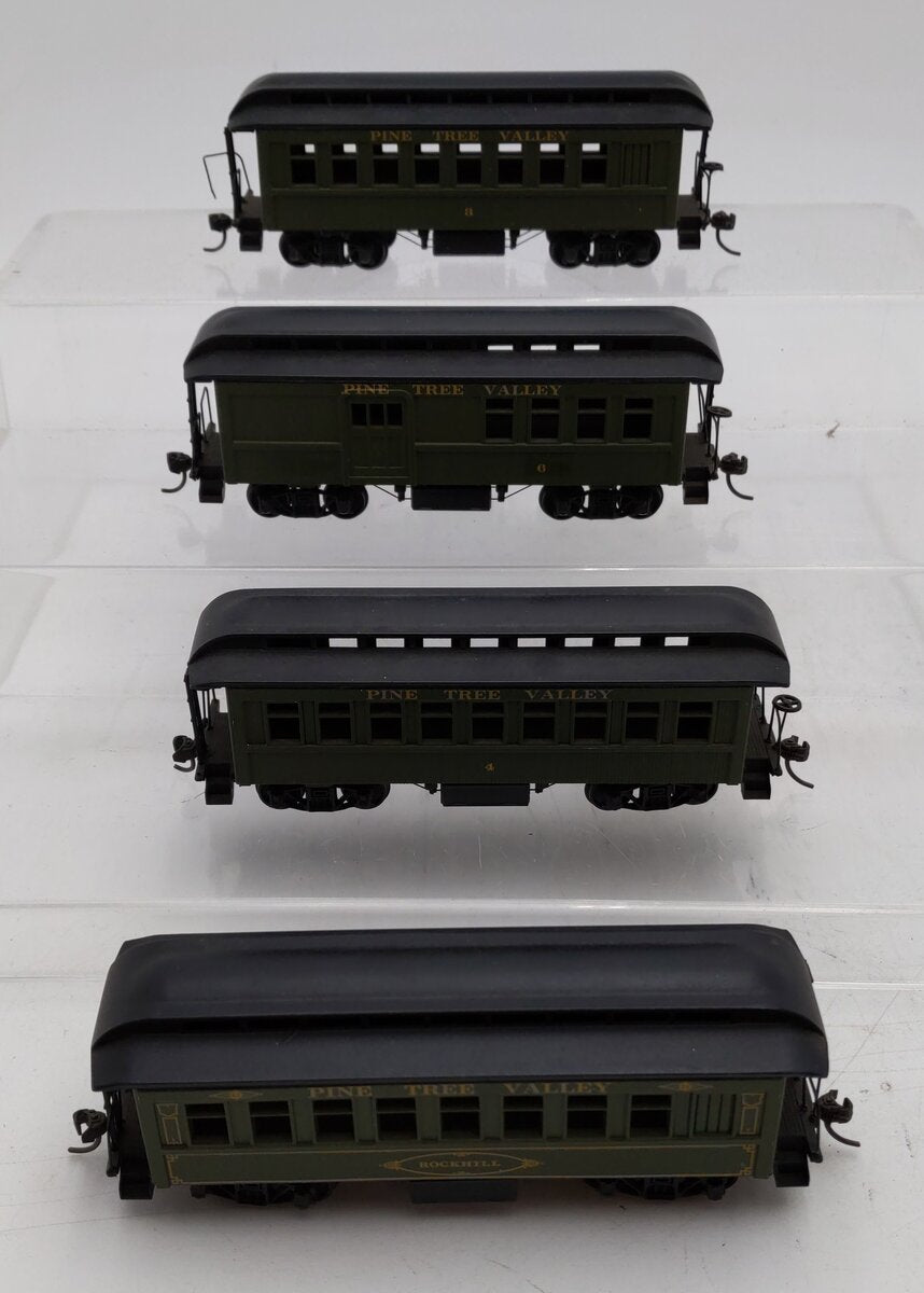 HO Assorted Pine Tree Valley Passenger Cars [4] VG