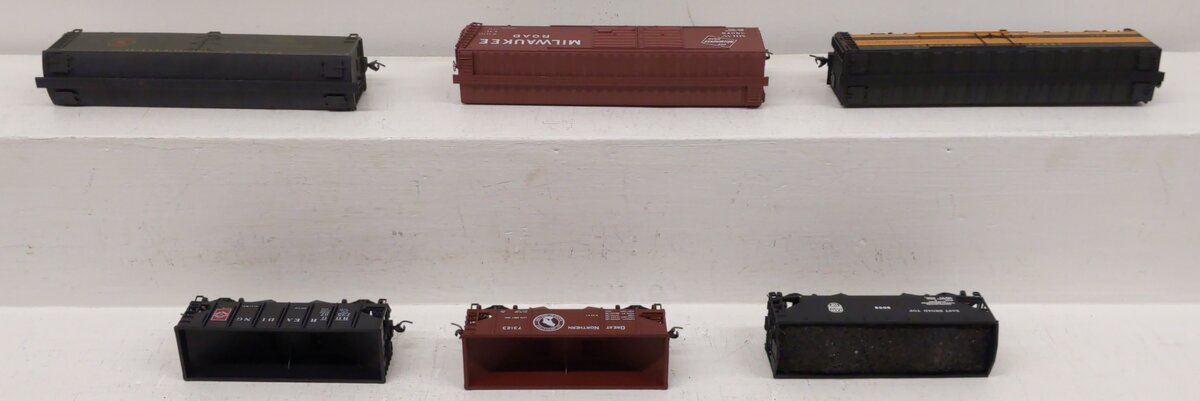 Accurail & Others HO Assorted Freight Cars #9009 #73123 #735 #2039 #35075  [6] VG