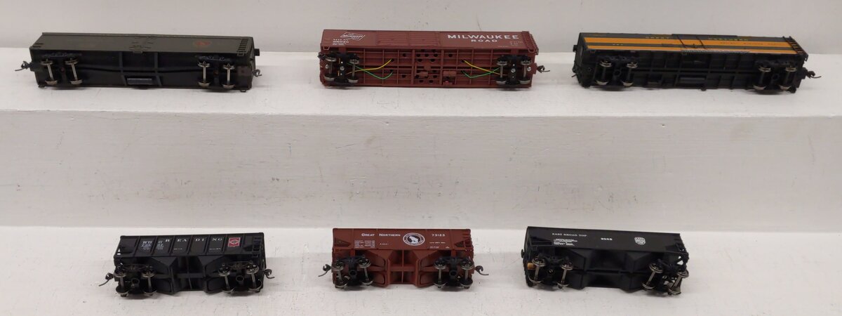 Accurail & Others HO Assorted Freight Cars #9009 #73123 #735 #2039 #35075  [6] VG