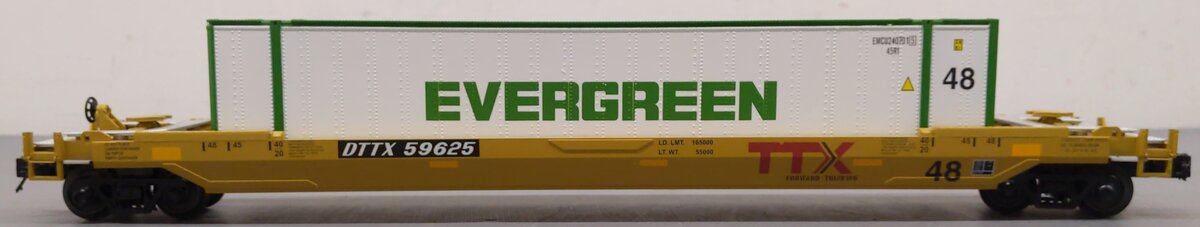 MTH 20-95416 O Gauge TTX Husky Stack Car #59625 EX/Box
