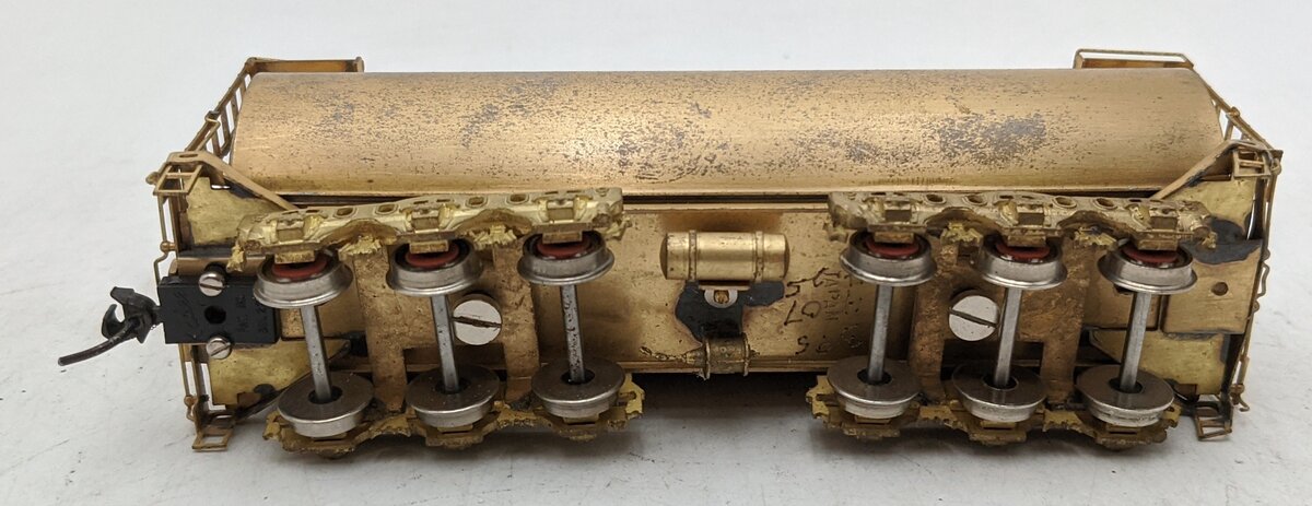 HO Brass Cylindrical Tender - Unpainted VG