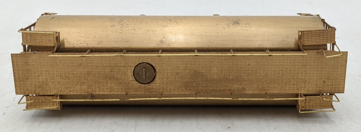 HO Brass Cylindrical Tender - Unpainted VG