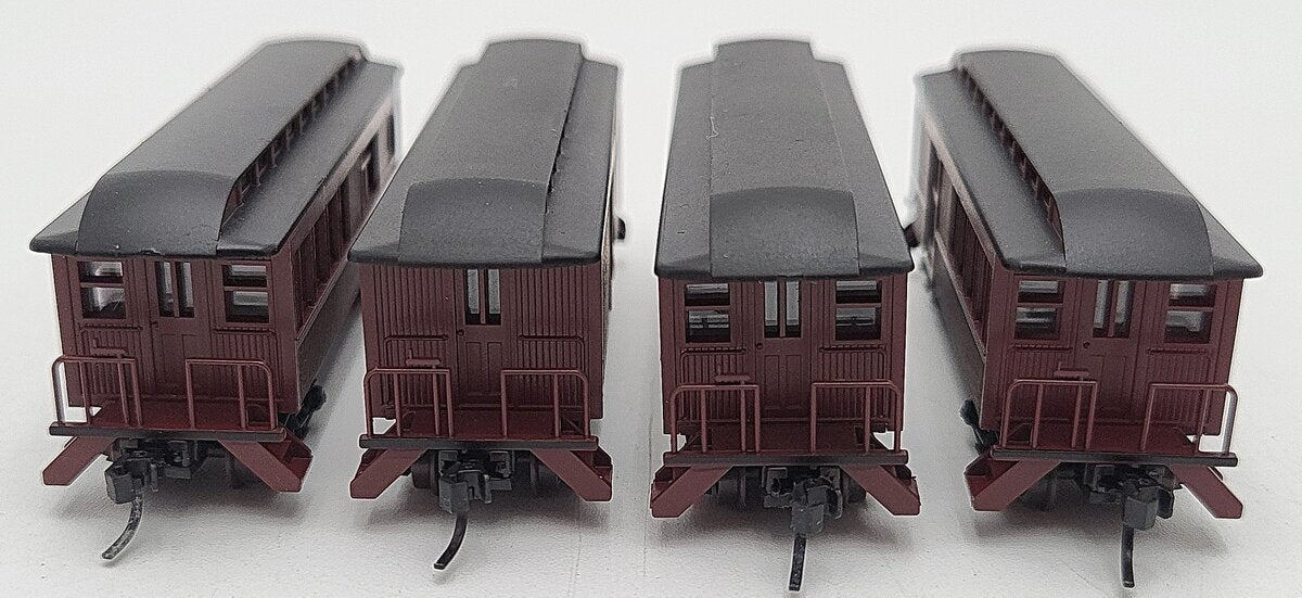 Athearn 11024 N Pennsylvania Old Time Overton Passenger Set (4) EX/Box