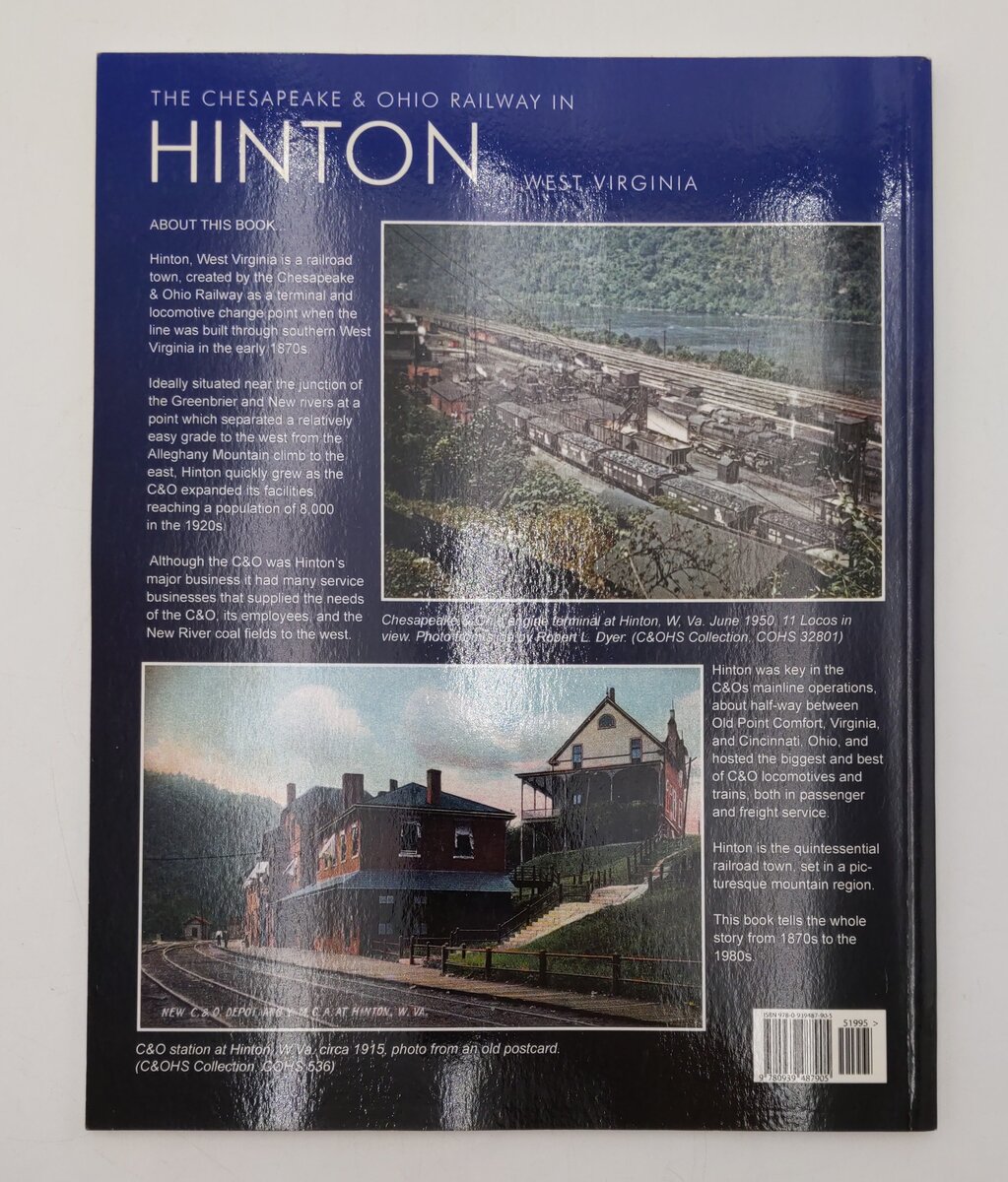 The Chesapeake & Ohio Railway in Hinton West Virginia Paperback Book EX
