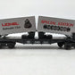 Lionel 6-0781 O Gauge LRRC Flatcar with 2 Vans EX