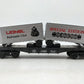 Lionel 6-0781 O Gauge LRRC Flatcar with 2 Vans EX