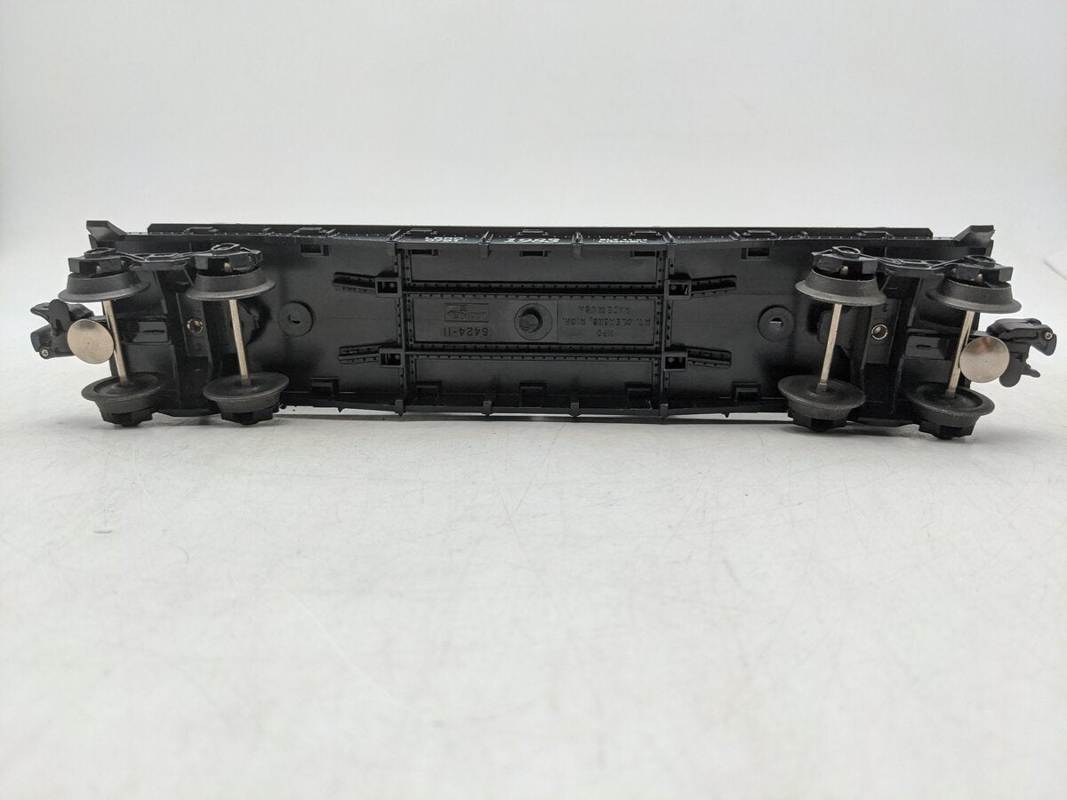 Lionel 6-0781 O Gauge LRRC Flatcar with 2 Vans EX