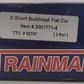 Atlas 2001771-4 O Scale TTX Trainman Short Bulkhead Flat Car #82707 (2-Rail) EX/Box