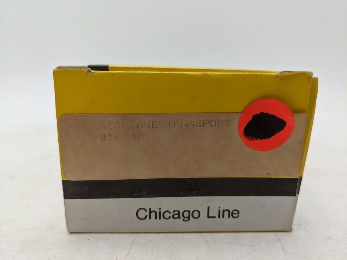 Chicago Line Toy Company O Gauge Chicago Line Rail Road W/ Load #1614A VG/Box