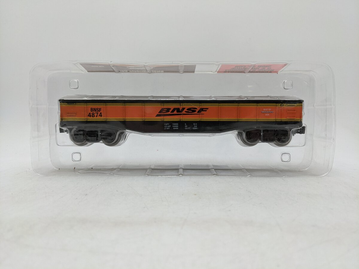 Menards 279-4343 O Burlington Northern Santa Fe Gondola #4874 NIB