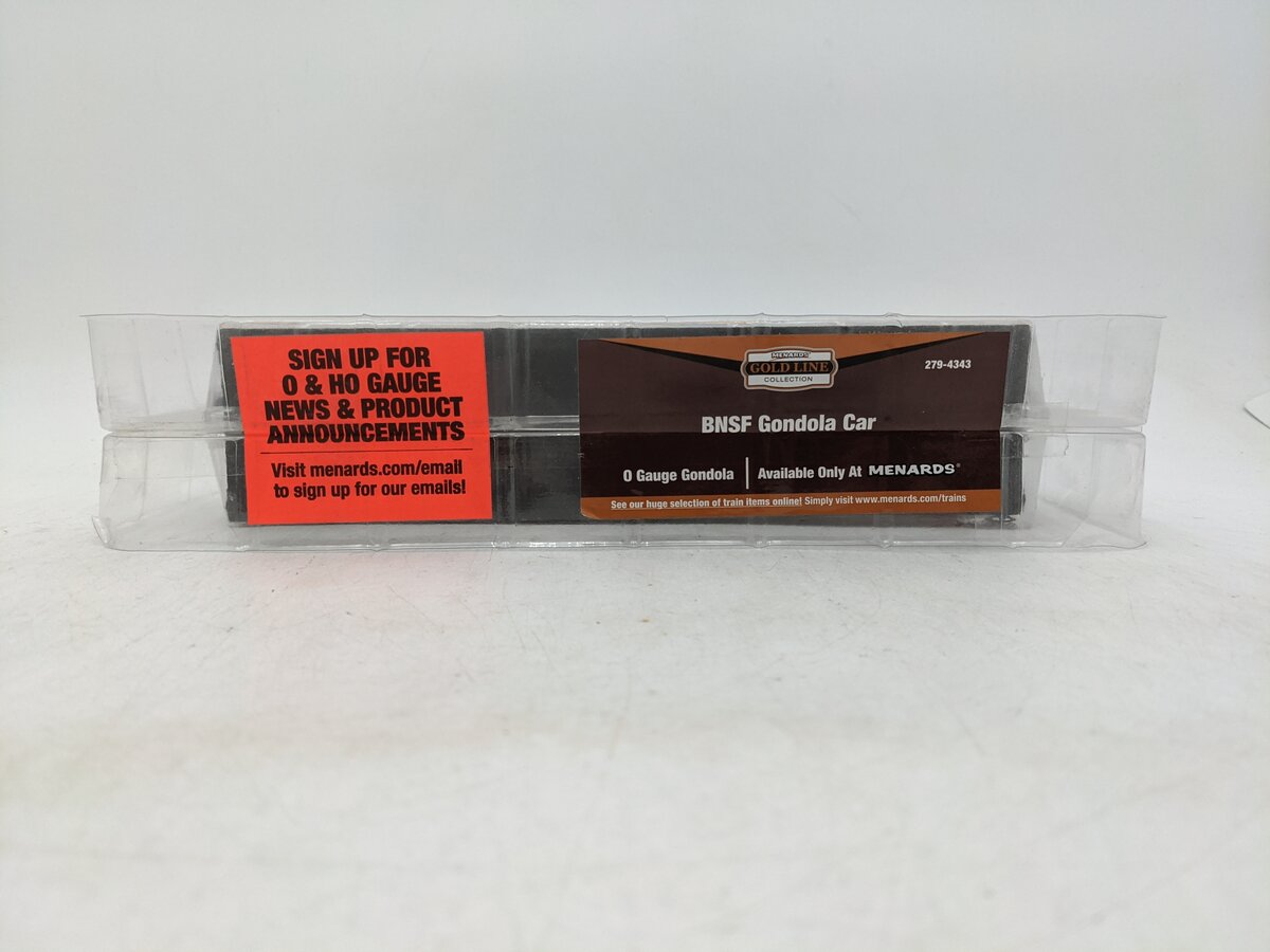 Menards 279-4343 O Burlington Northern Santa Fe Gondola #4874 NIB