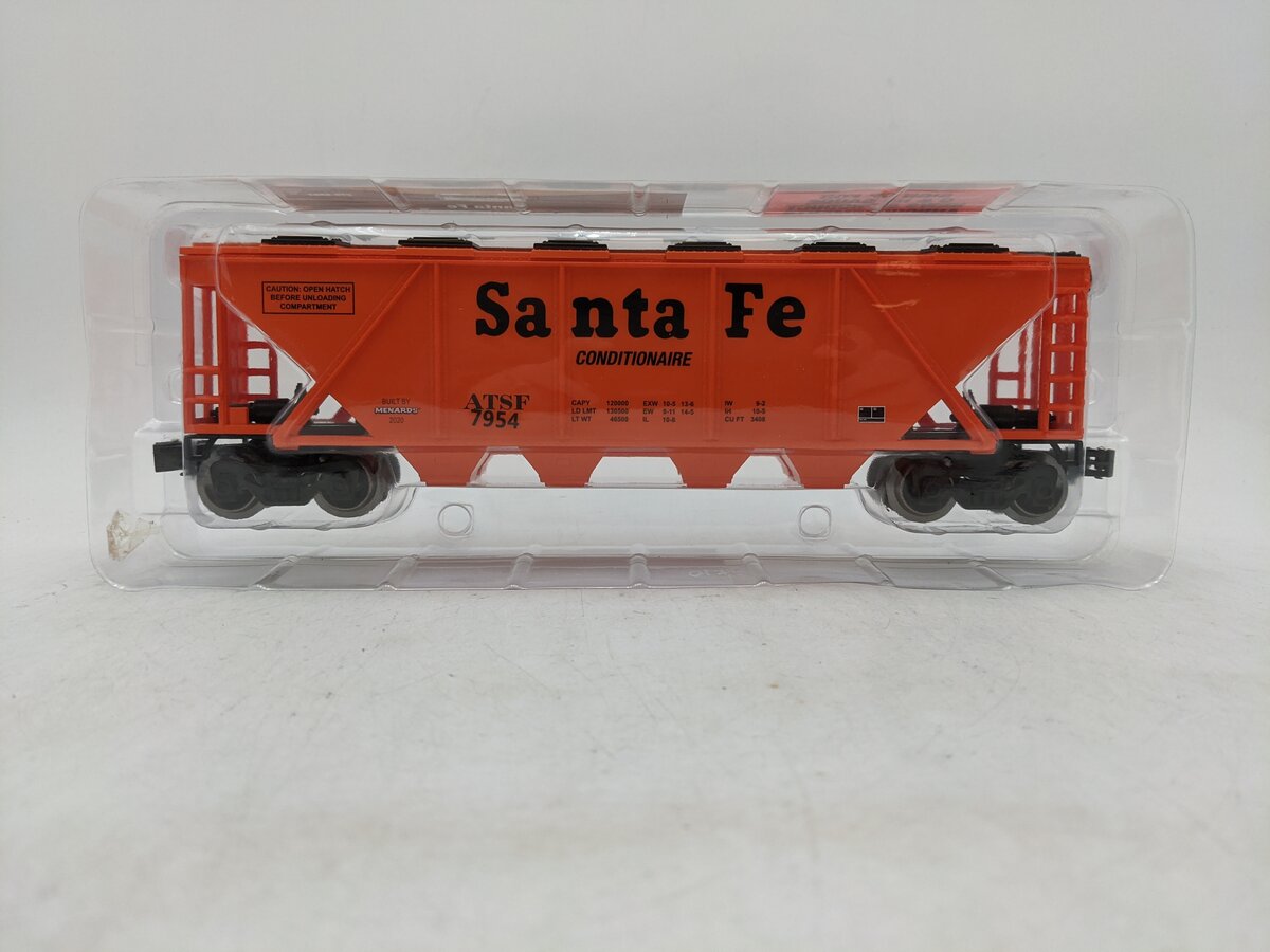 Menards 279-6983 O Santa Fe Covered Hopper #7954 NIB