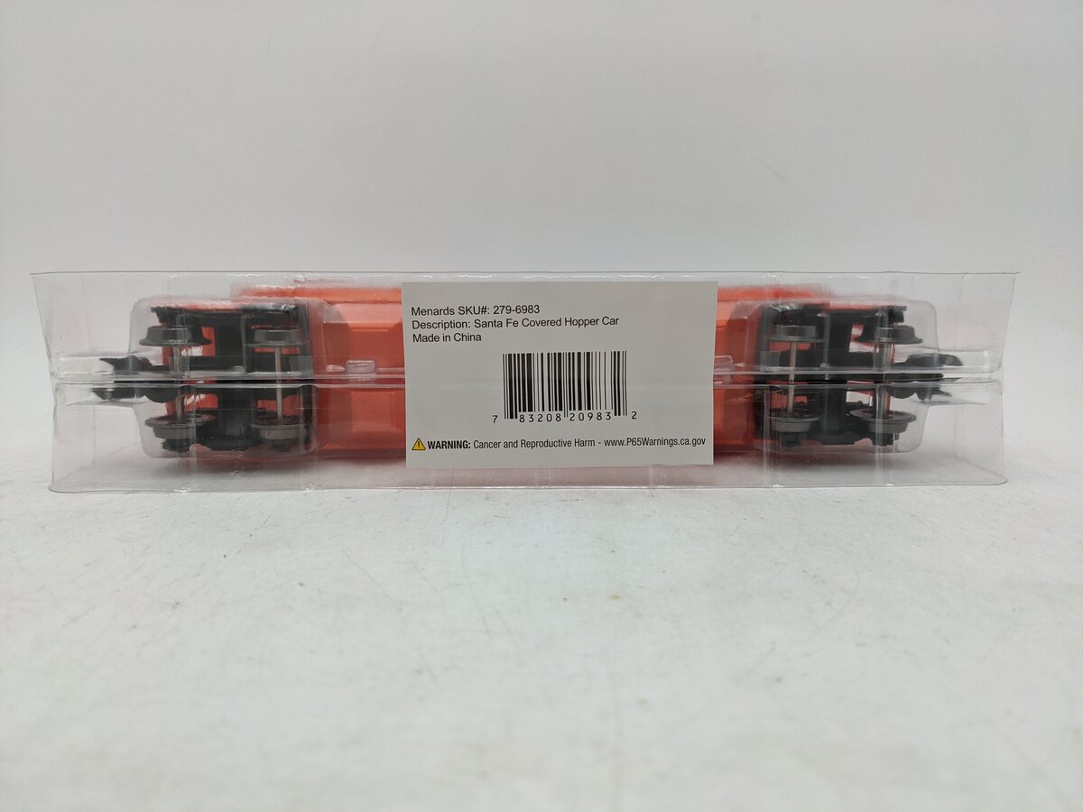 Menards 279-6983 O Santa Fe Covered Hopper #7946 NIB