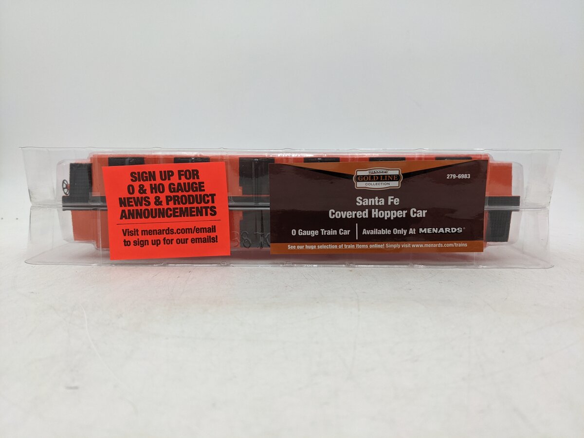 Menards 279-6983 O Santa Fe Covered Hopper #7946 NIB