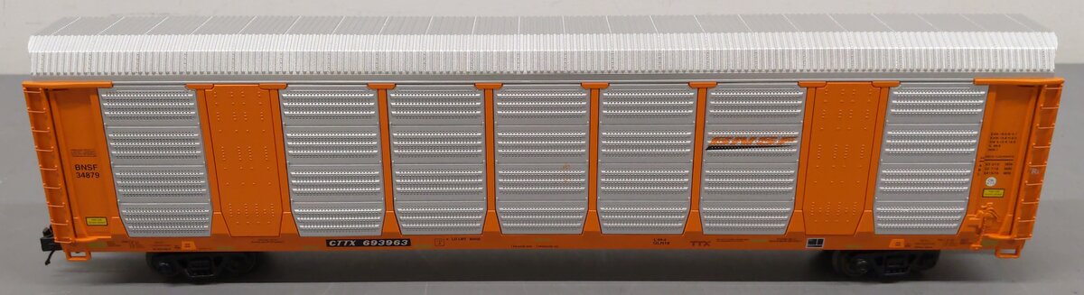 MTH 20-95446 O Gauge BNSF Corrugated Auto Carrier #693963 EX/Box