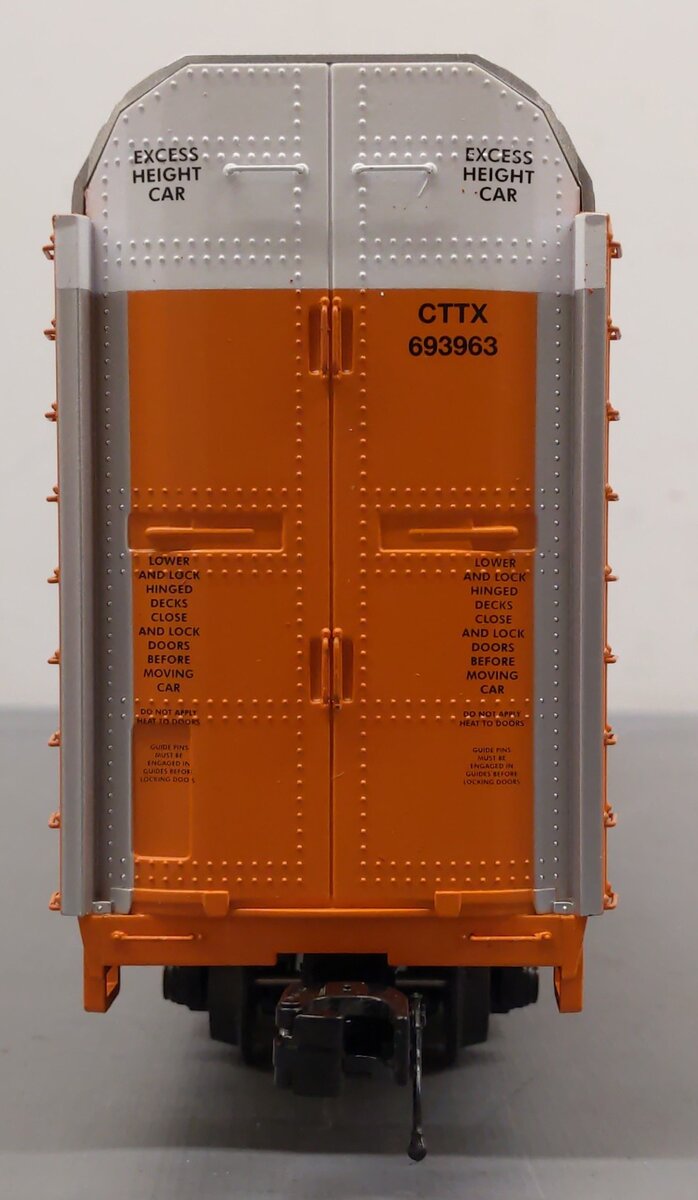 MTH 20-95446 O Gauge BNSF Corrugated Auto Carrier #693963 EX/Box