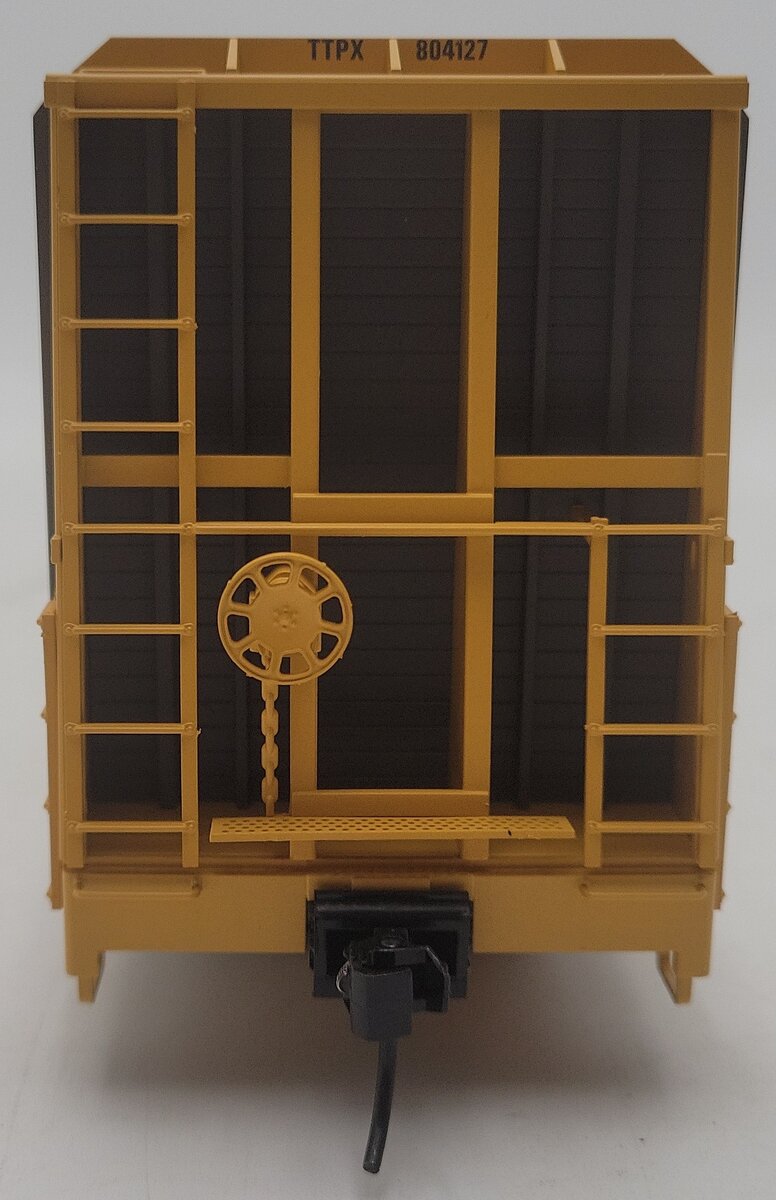 Atlas 2002664-4 O TTX Bulkhead Flat Car #804127 (2-Rail) EX/Box