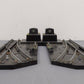 American Flyer 26742 Vintage S LH & RH Remote Switch Turnout Pair VG/Box