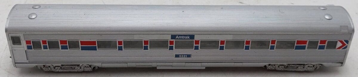 Athearn 1819 HO Scale Amtrak Streamlined Coach Passenger Car #5221