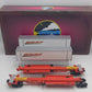MTH 20-95103 O BNSF Spine Car Set with 2 48' Containers (Set of 2) EX/Box