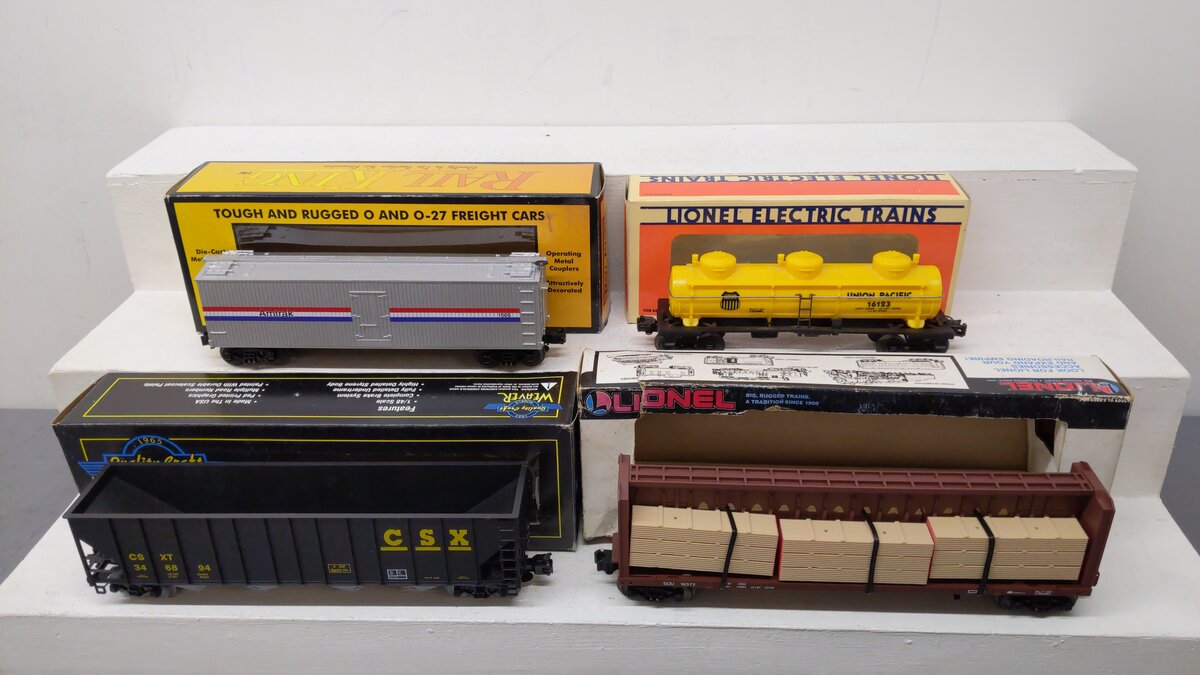 Lionel and Others O 30-7811, 6-16372, 6-16123, U4913LD [4] EX/Box