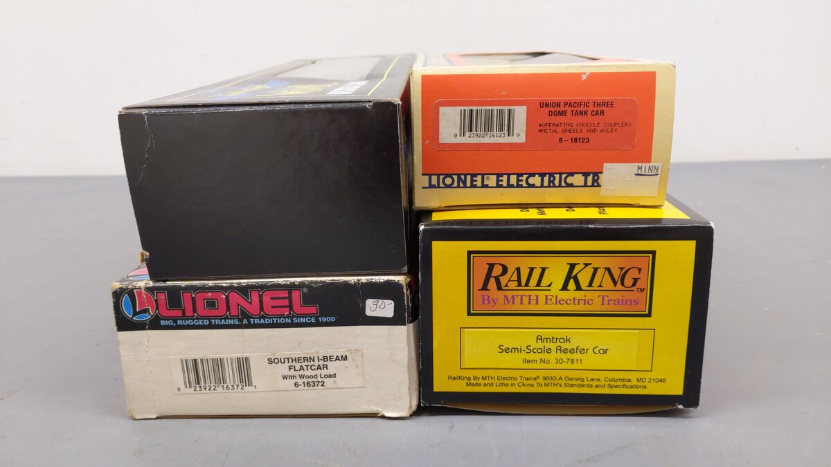 Lionel and Others O 30-7811, 6-16372, 6-16123, U4913LD [4] EX/Box
