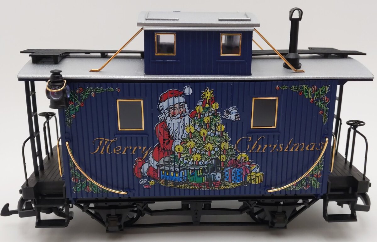 LGB 44653 Merry Christmas Caboose EX/Box
