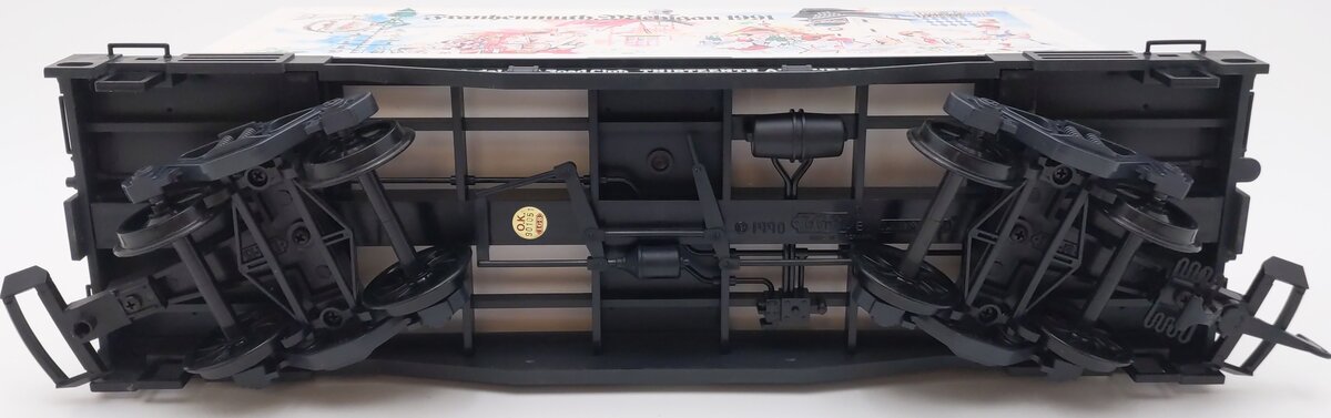 LGB 4085 CC Limited Edition Frankenmuth Flatcar w/Container VG/Box