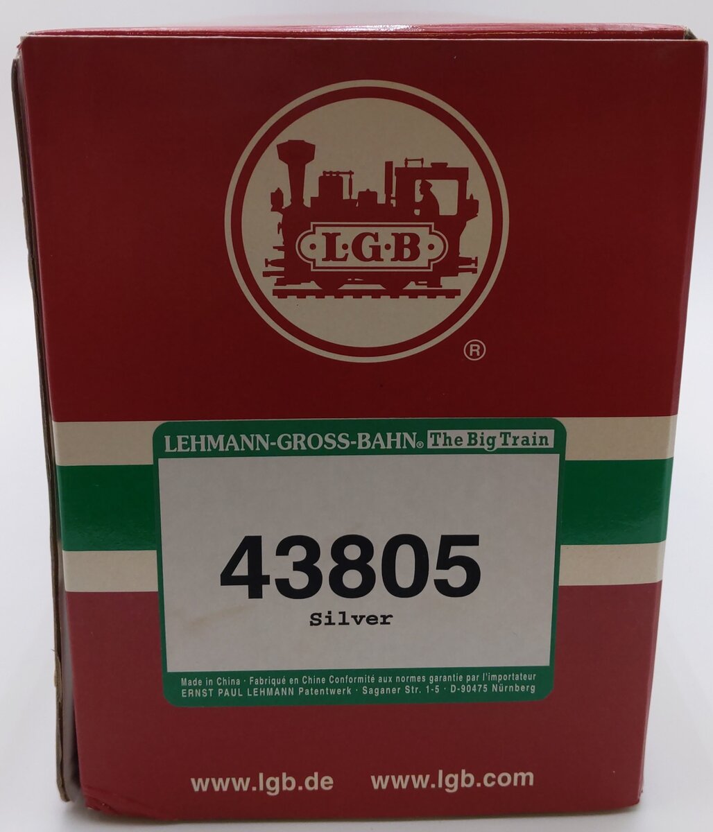 LGB 43805 G Scale 25th Anniversary Tank Car EX/Box