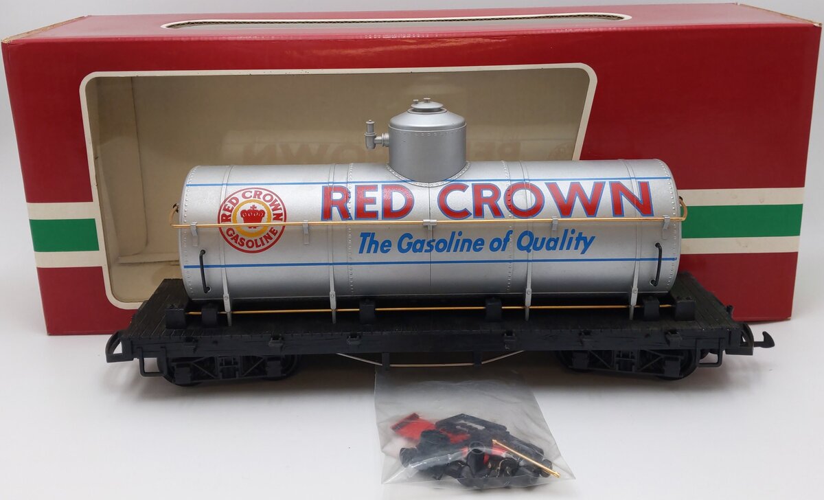 LGB 4180 G Scale Red Crown Tank Car EX/Box