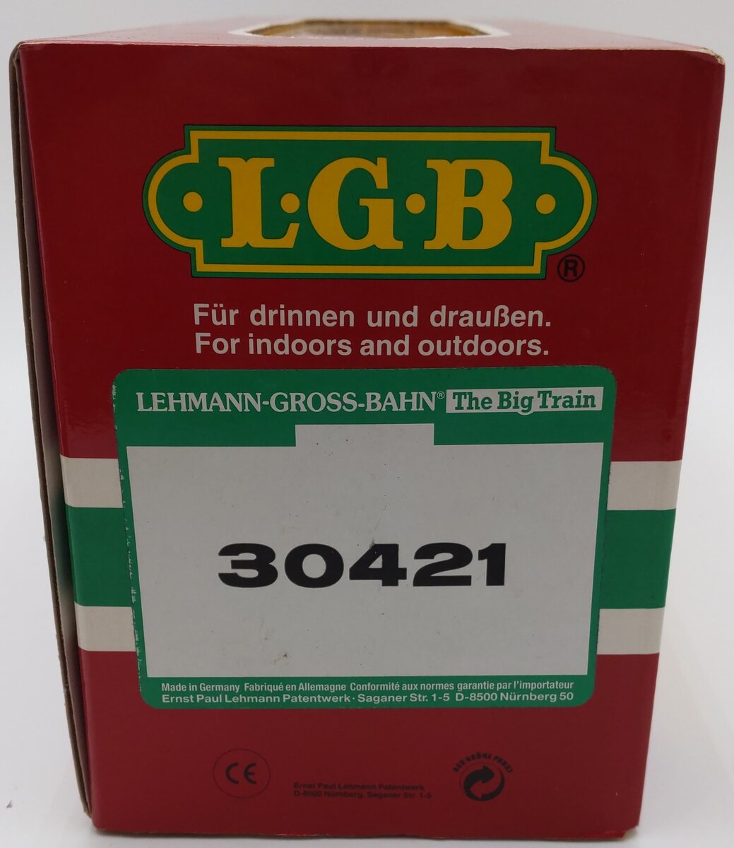 LGB 30421 G Scale Model Railroad Club 15th Anniversary Convention Barrel Car EX/Box