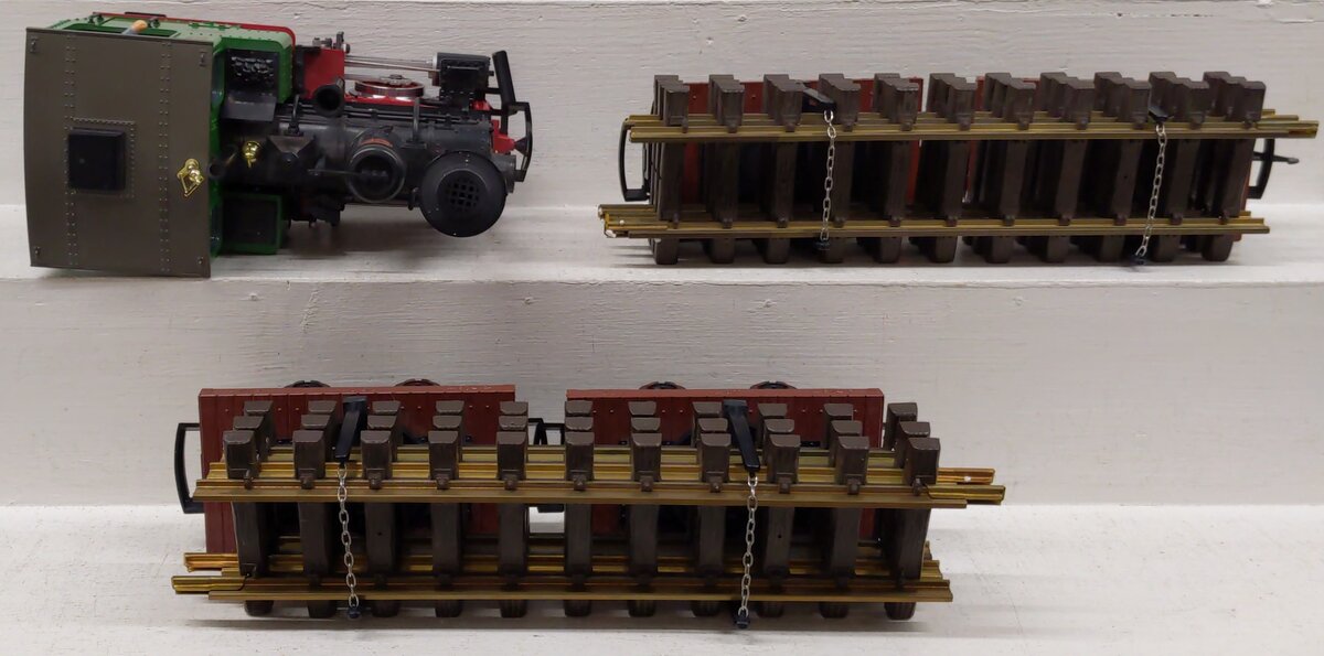 LGB 73968 30th Anniversary G Gauge Steam Train Set VG/Box