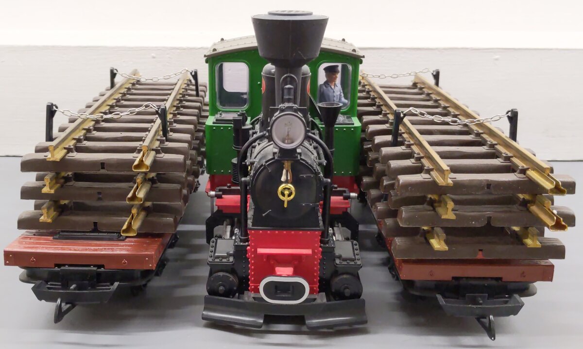 LGB 73968 30th Anniversary G Gauge Steam Train Set VG/Box