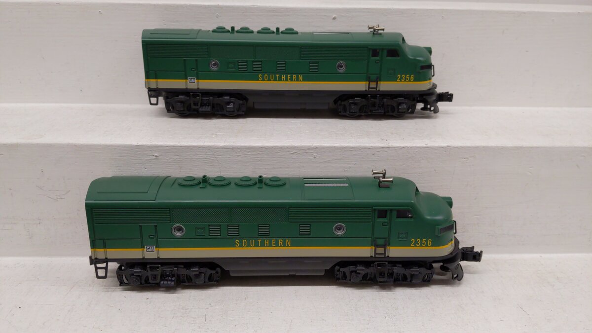 Williams O Gauge Southern AA Diesel Locomotives #2356/2356 EX/Box