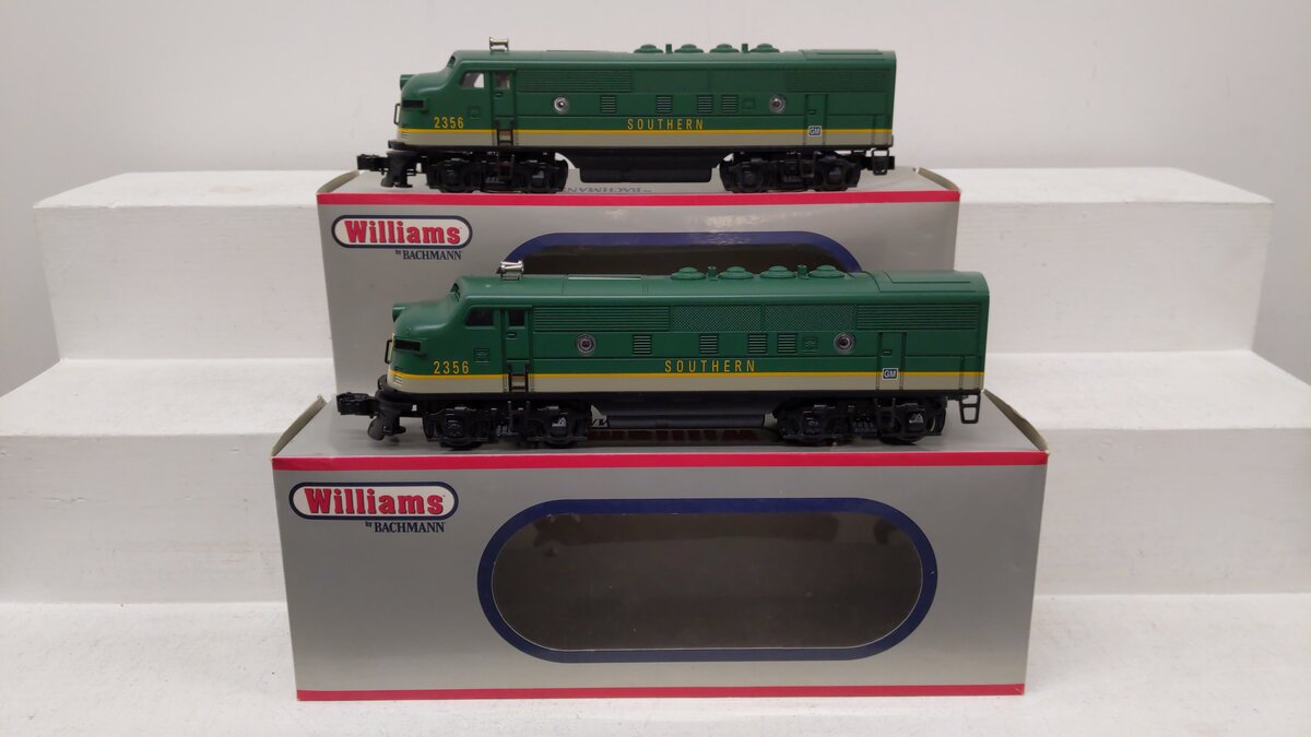Williams O Gauge Southern AA Diesel Locomotives #2356/2356 EX/Box