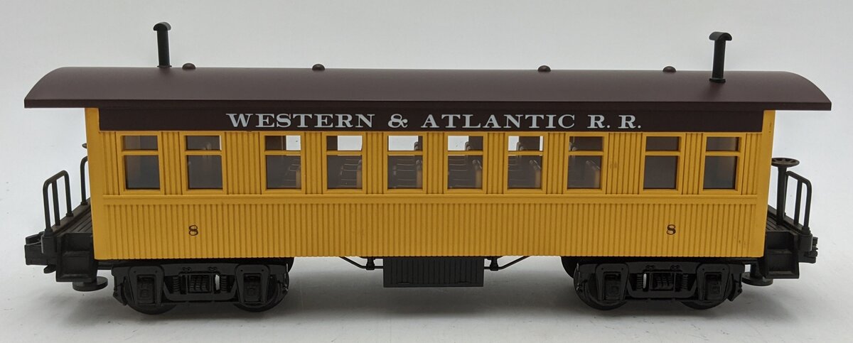 MTH 30-6400-2 O Gauge Western & Atlantic Railroad Overton Illuminated Coach LN/Box