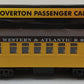 MTH 30-6400-1 O Gauge Western & Atlantic Railroad Overton Illuminated Coach LN/Box