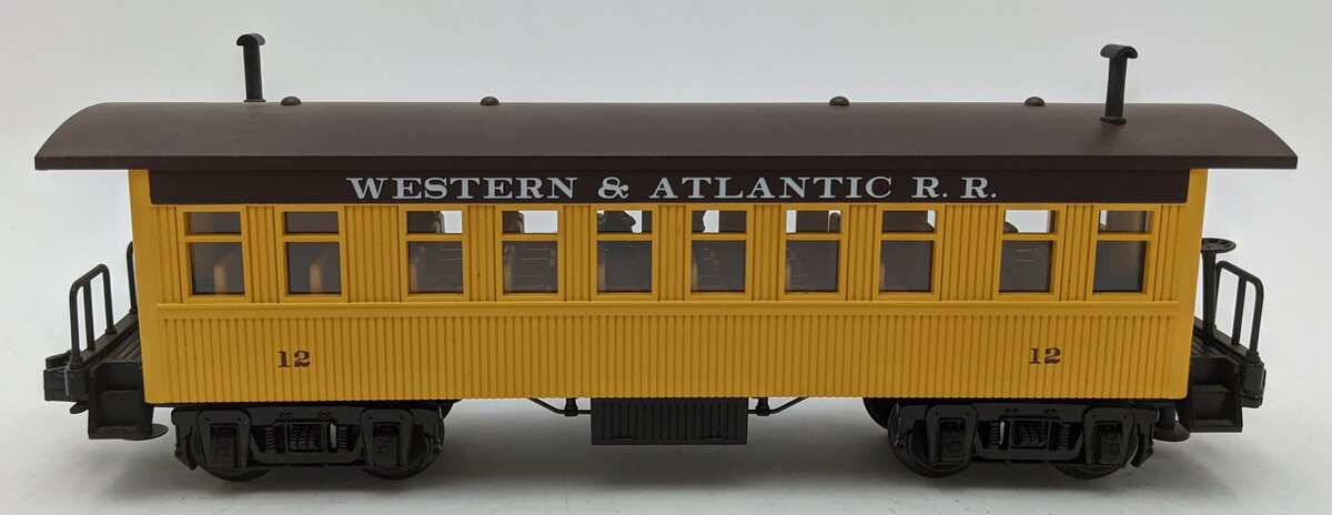 MTH 30-6400-1 O Gauge Western & Atlantic Railroad Overton Illuminated Coach LN/Box