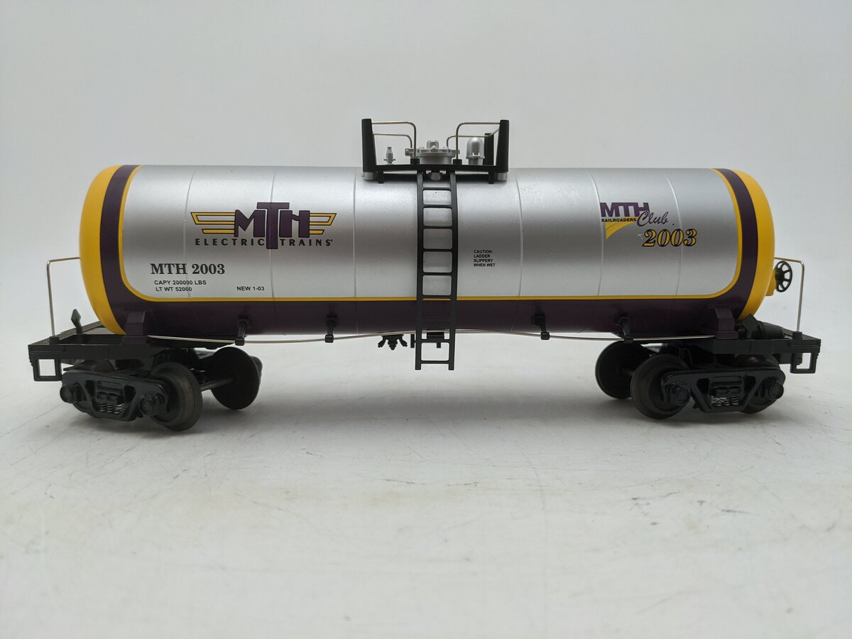 MTH 30-7380 O Gauge MTH RRC 2003 Single Dome Tank Car EX