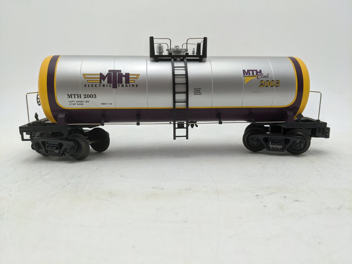 MTH 30-7380 O Gauge MTH RRC 2003 Single Dome Tank Car EX